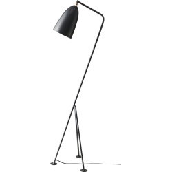 anthracite grey - Gräshoppa floor lamp - Gubi