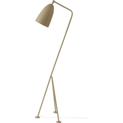 marron olive - lampadaire Gräshoppa - Gubi