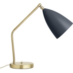 gris anthracite semi mat - lampe de table Gräshoppa - Gubi