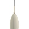 oyster white semi matt – Gräshoppa pendant - Gubi