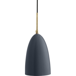 anthracite grey semi matt – Gräshoppa pendant - Gubi