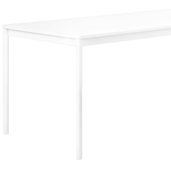 Blanc (stratifié) / Blanc / Blanc – Table Base 250 x 90 x H73 cm - Muuto