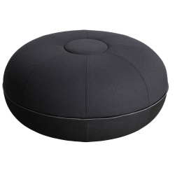 Fritz Hansen Pouf – Ø60 x H29 cm – Wool / Indigo linen