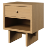 OUT OF STOCK - Private side table – light oak - Gubi