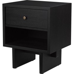 ÉPUISÉ - Table d'appoint Private – marron/noir - Gubi