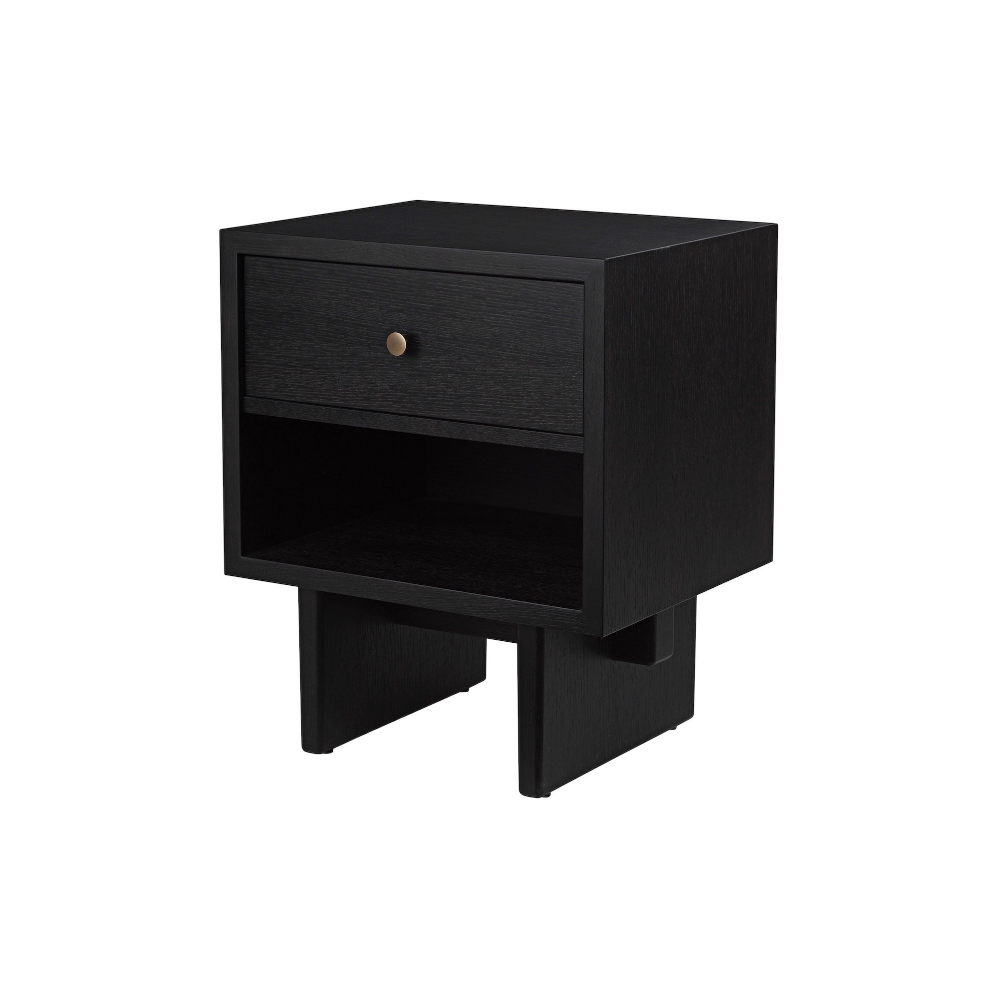 OUT OF STOCK - Private side table – brown/black - Gubi