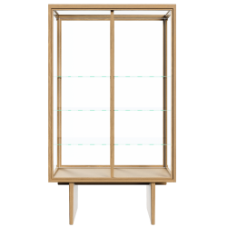 Private Vitrine – light oak - Gubi