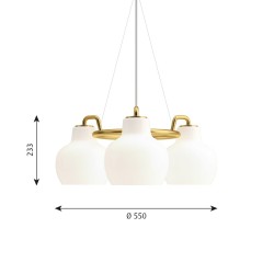 VL Ring Crown 3 – pendant - Louis Poulsen