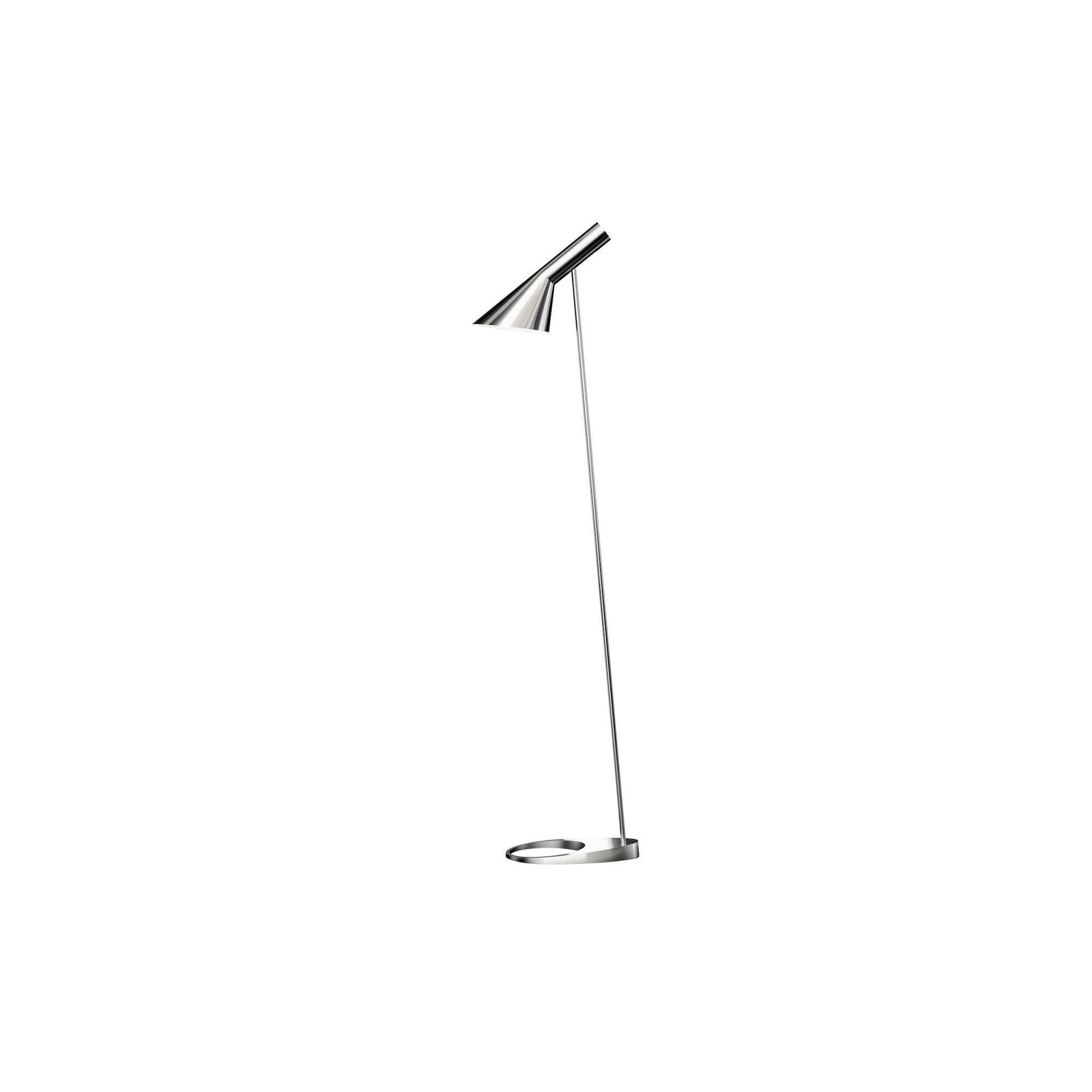 Louis Poulsen – Lampadaire AJ, acier poli