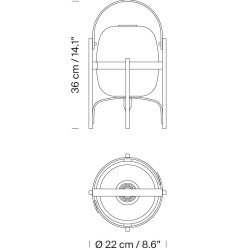 sans fil / verre - Cestita batería (CESTC02 / CES14)