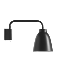 Caravaggio Read wall lamp – Black - Fritz Hansen