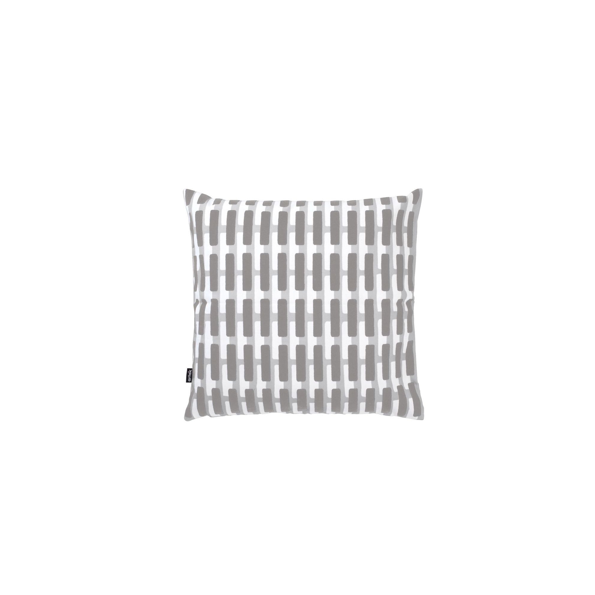 40x40cm - housse de coussin Siena - gris / gris clair - Artek