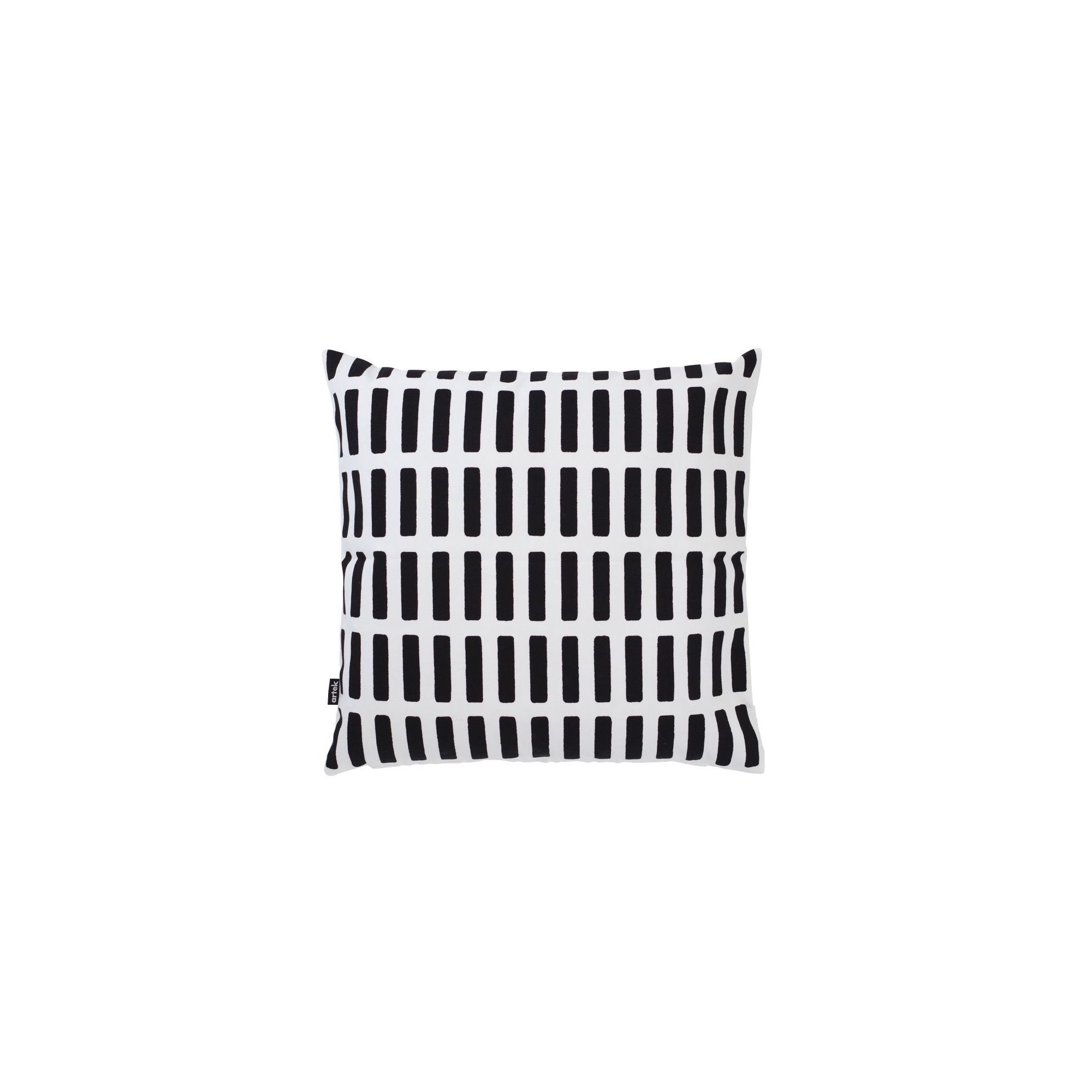 40x40cm - housse de coussin Siena - noir / blanc - Artek