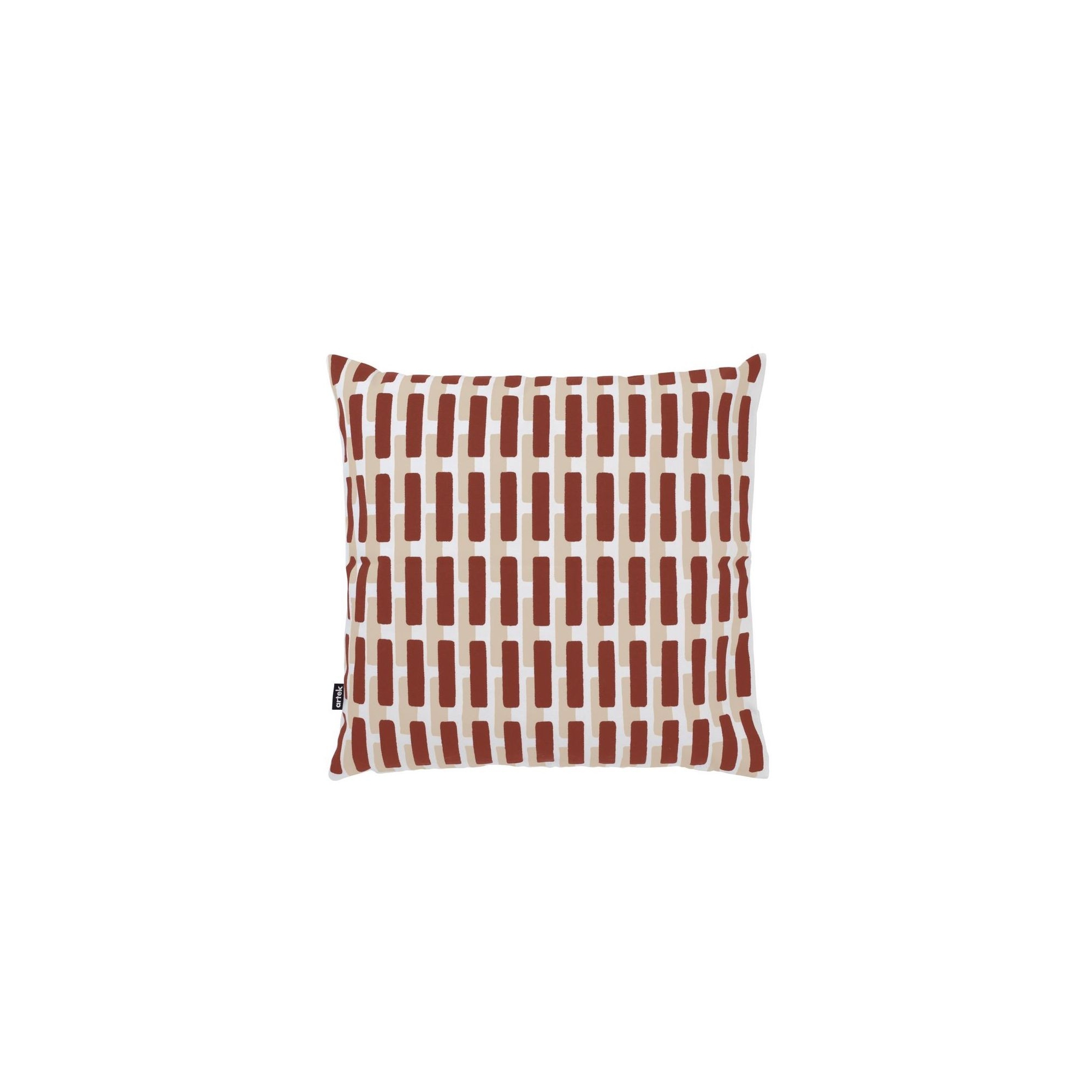 40x40cm - housse de coussin Siena - brique / sable, ombre - Artek