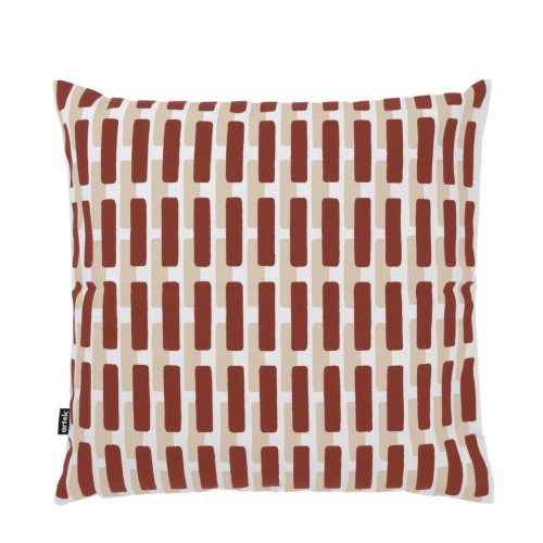 40x40cm - housse de coussin Siena - brique / sable, ombre - Artek