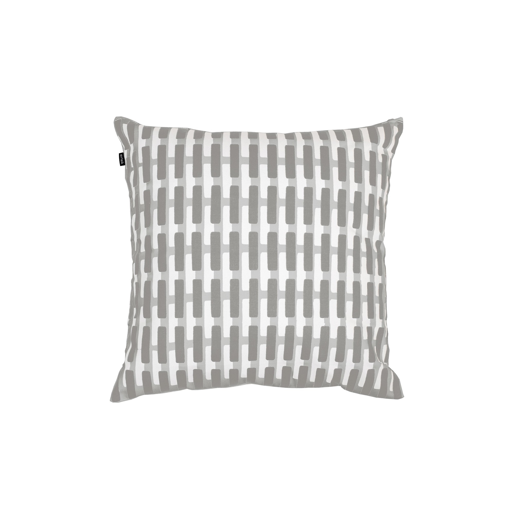 50x50cm - housse de coussin Siena gris / gris clair - Artek