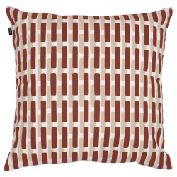 50x50cm - housse de coussin Siena brique / ombre sable - Artek