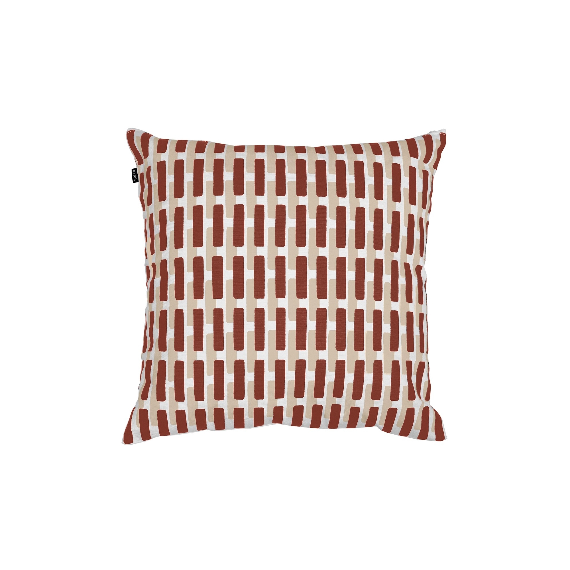 50x50cm - housse de coussin Siena brique / ombre sable - Artek