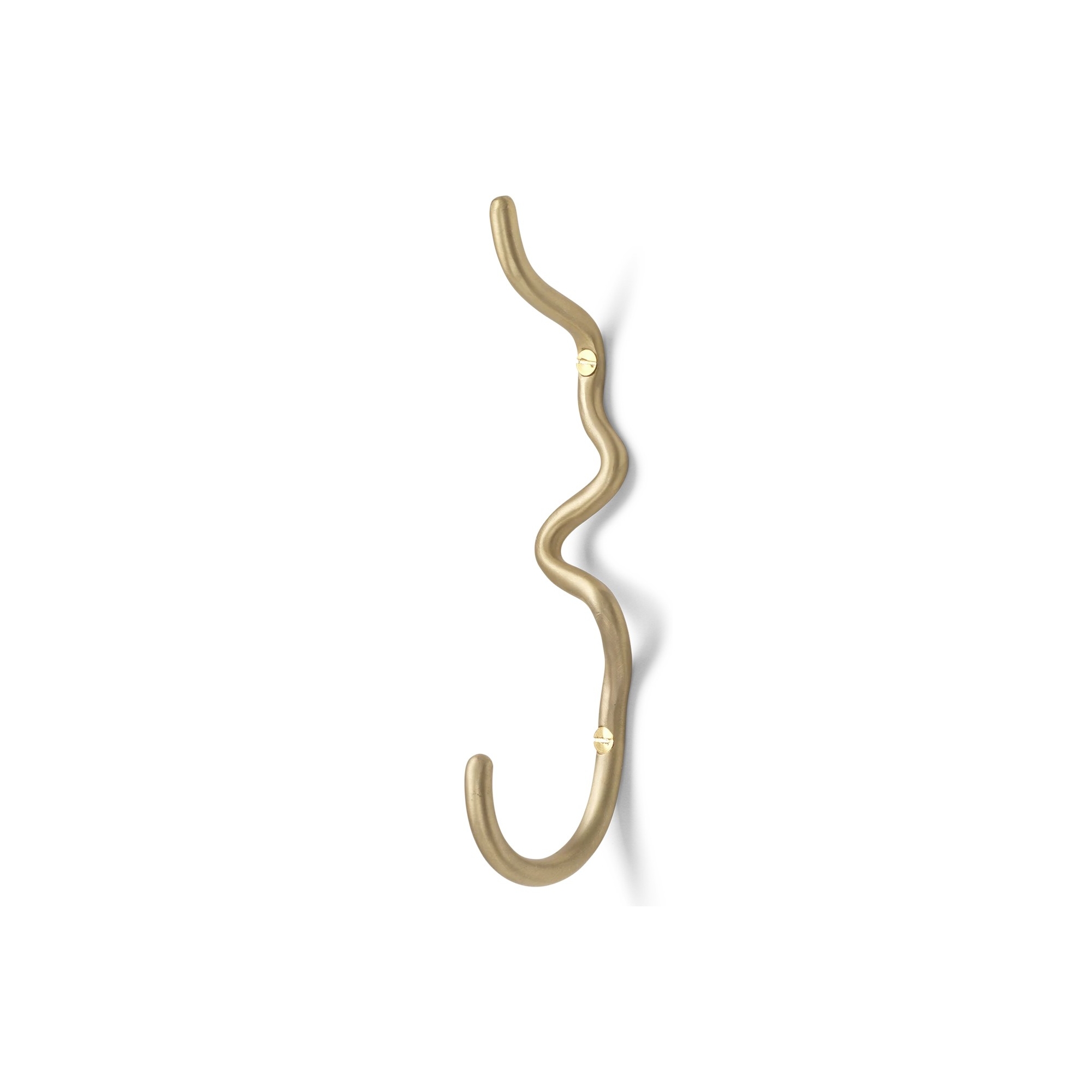 Hook - brass - Curvature - Ferm Living