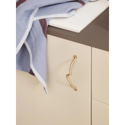 Handle - brass - Curvature - Ferm Living