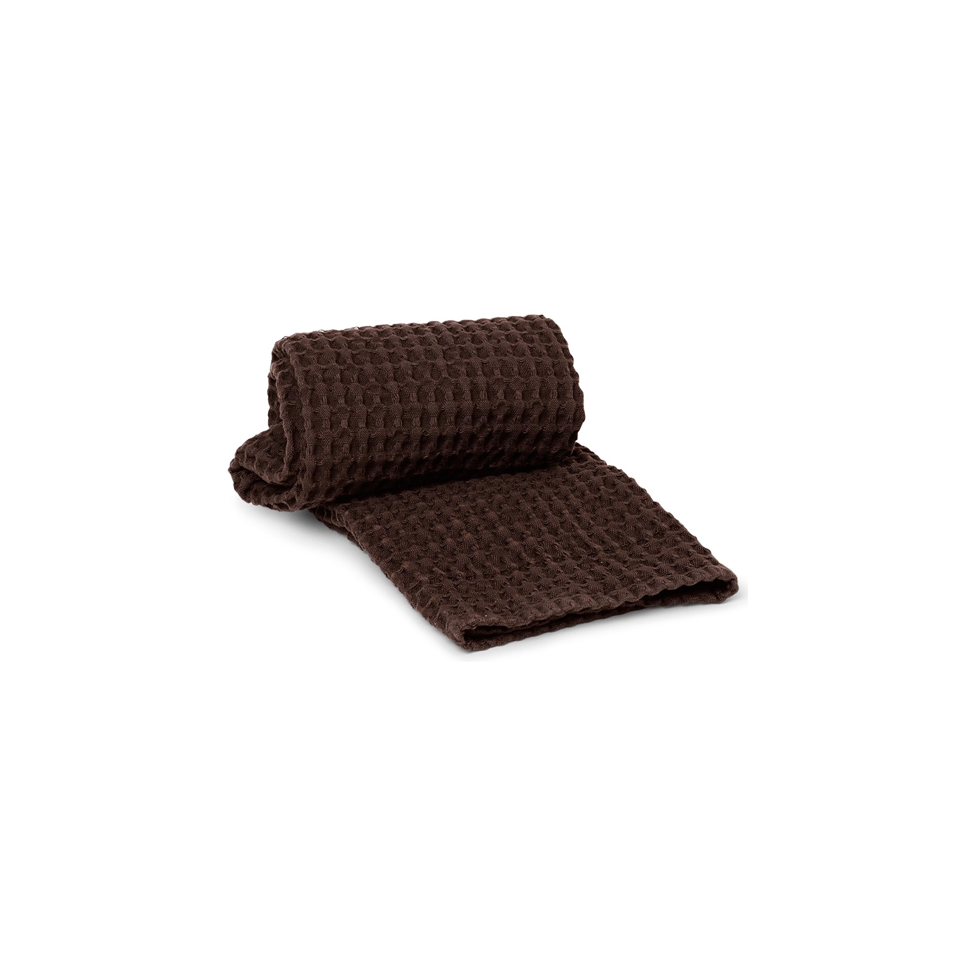 50 x 100 cm - chocolat - Organic hand towel