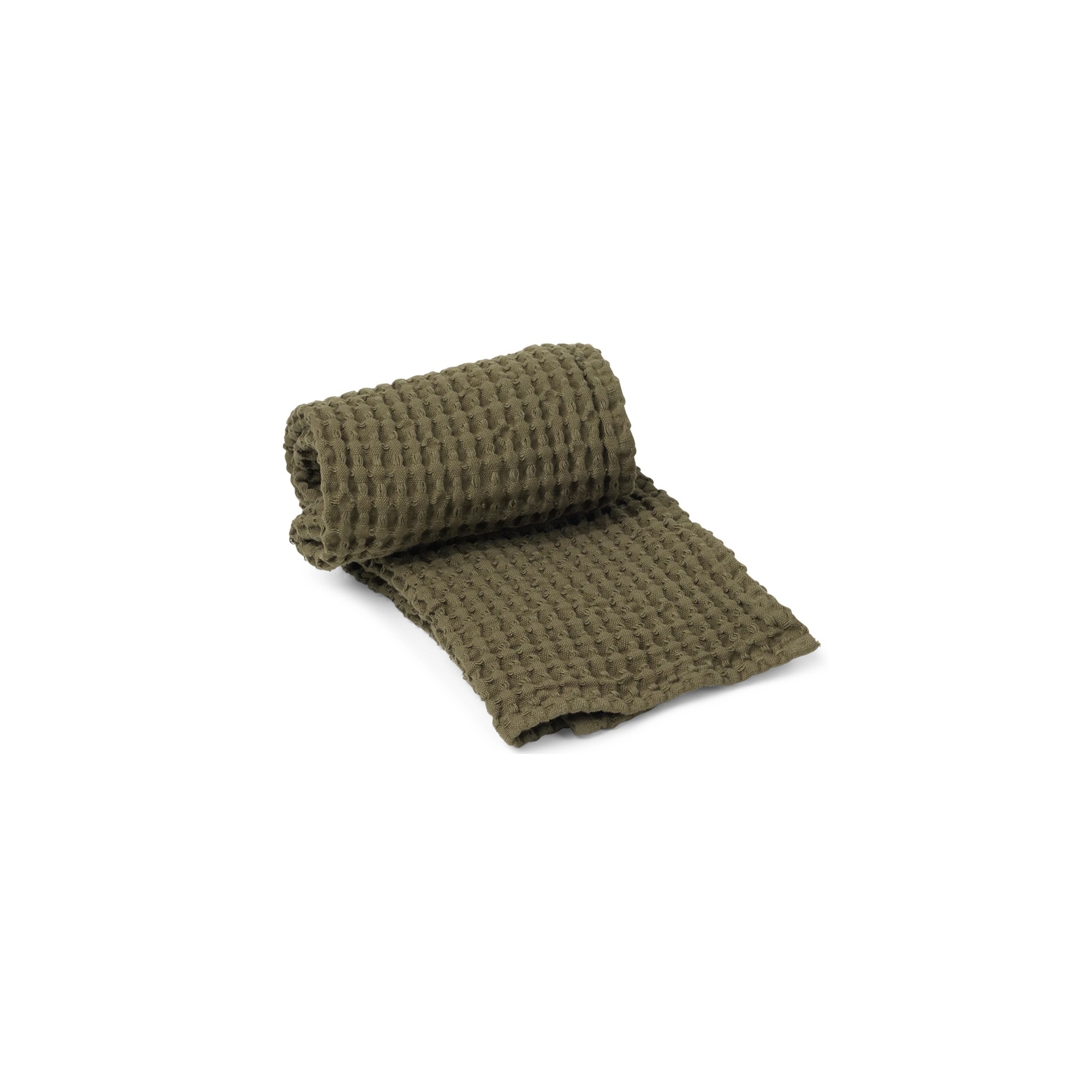 50 x 100 cm - olive - Organic hand towel