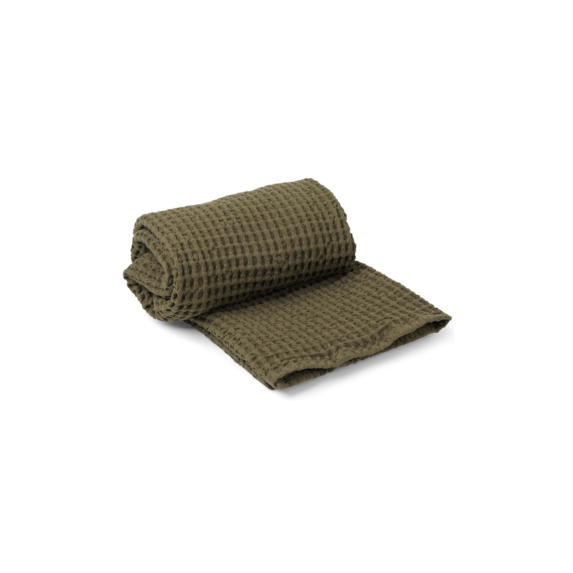 70 x 140 cm - olive - Organic bath towel