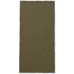 70 x 140 cm - olive - Organic bath towel