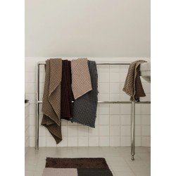 50 x 100 cm - tan - Organic hand towel - Ferm Living