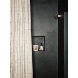 Grid – Chambray shower curtain - Ferm Living