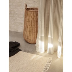 Sand/Off-white – Chambray Shower curtain - Ferm Living