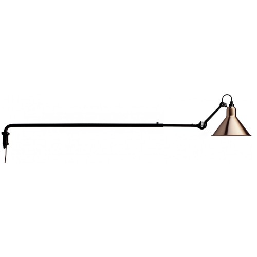 black / conic copper - Gras 213 - wall lamp - DCW éditions