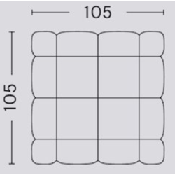 Otto. 05 - Atlas 631 - Quilton - HAY modular sofa - HAY