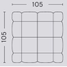 Otto. 05 - Atlas 631 - Quilton - canapé modulable HAY - HAY