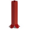 Red/Large H13 cm – ARCS candleholder – Hay - HAY