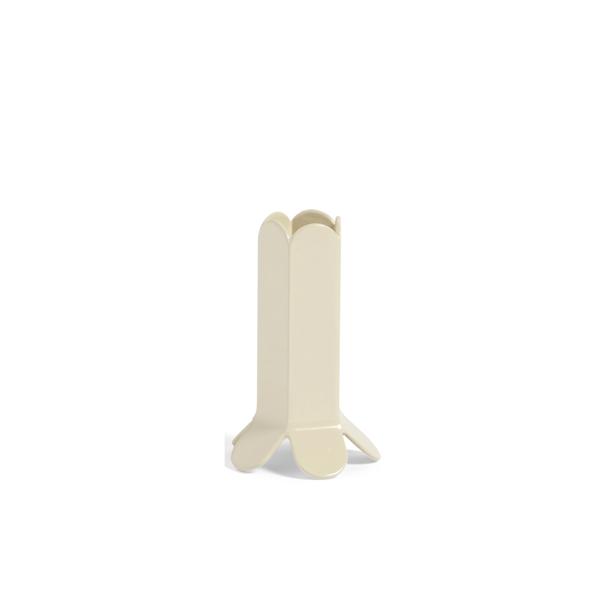 Ivory/Small H9 cm – ARCS candleholder – Hay - HAY