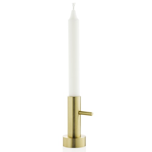 Single 1 brass candleholder - Fritz Hansen