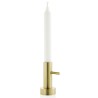 Single 1 brass candleholder - Fritz Hansen