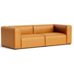 Sense cognac leather - Mags 2.5-seater – Comb. 1 - HAY