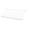 Magazine shelf metal W78xD30 - white - String Furniture