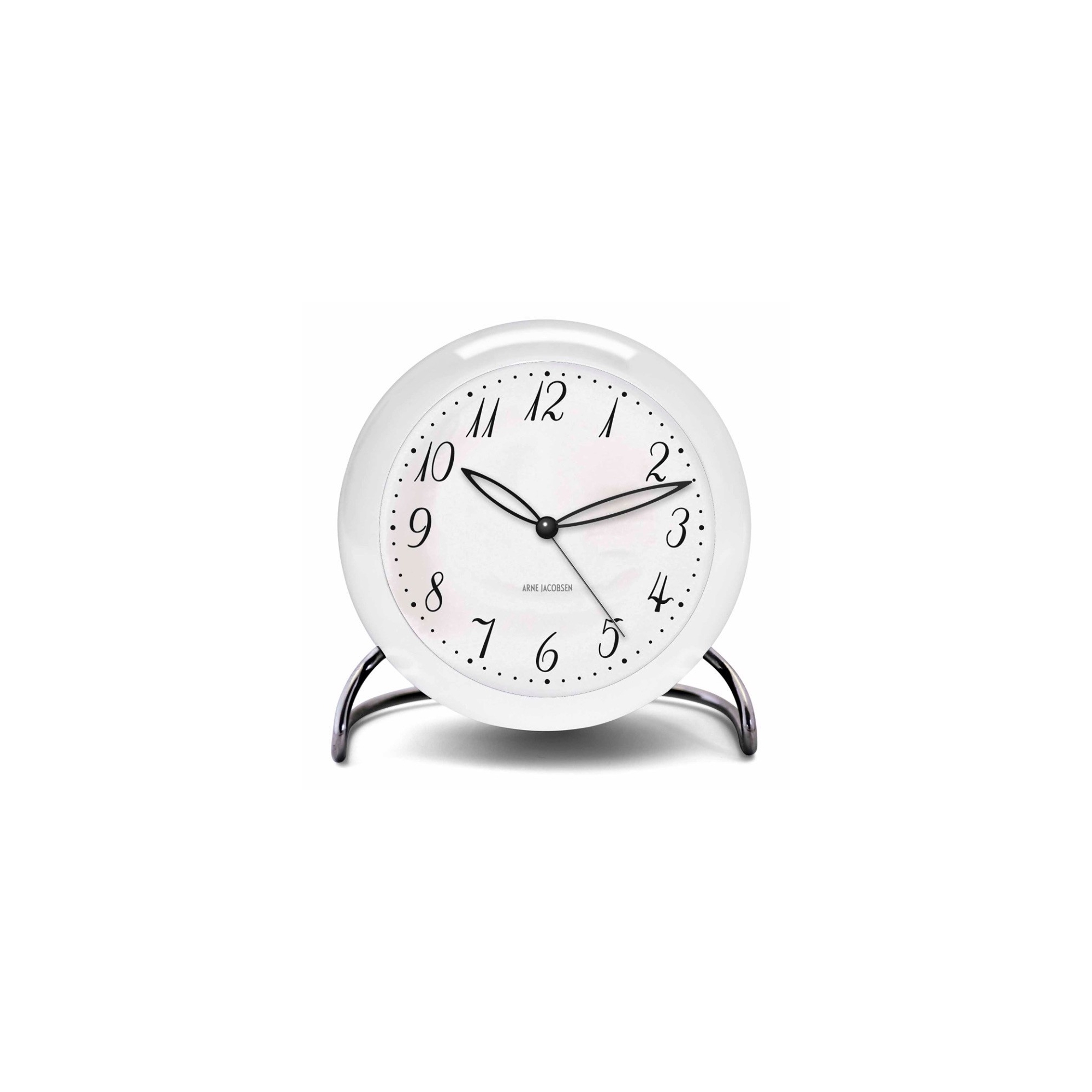 AJ LK alarm clock - white - Arne Jacobsen