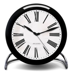 AJ Roman alarm clock - black - Arne Jacobsen