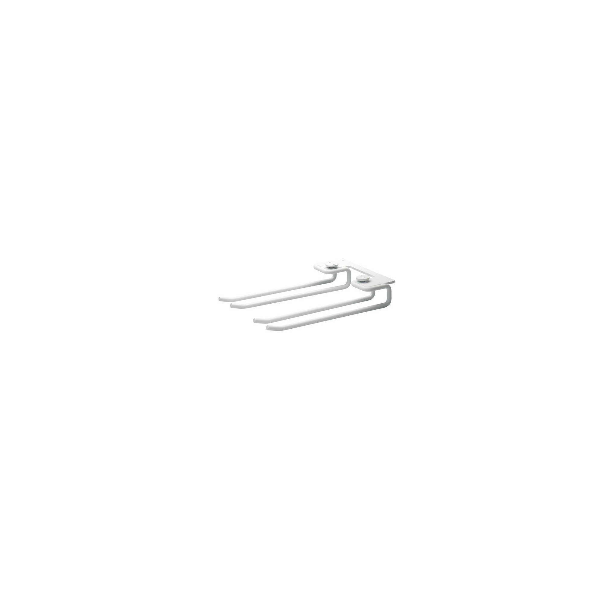 2xHanger racks 20cm white - String Furniture