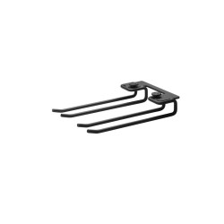 2xHanger racks 20cm black - String Furniture