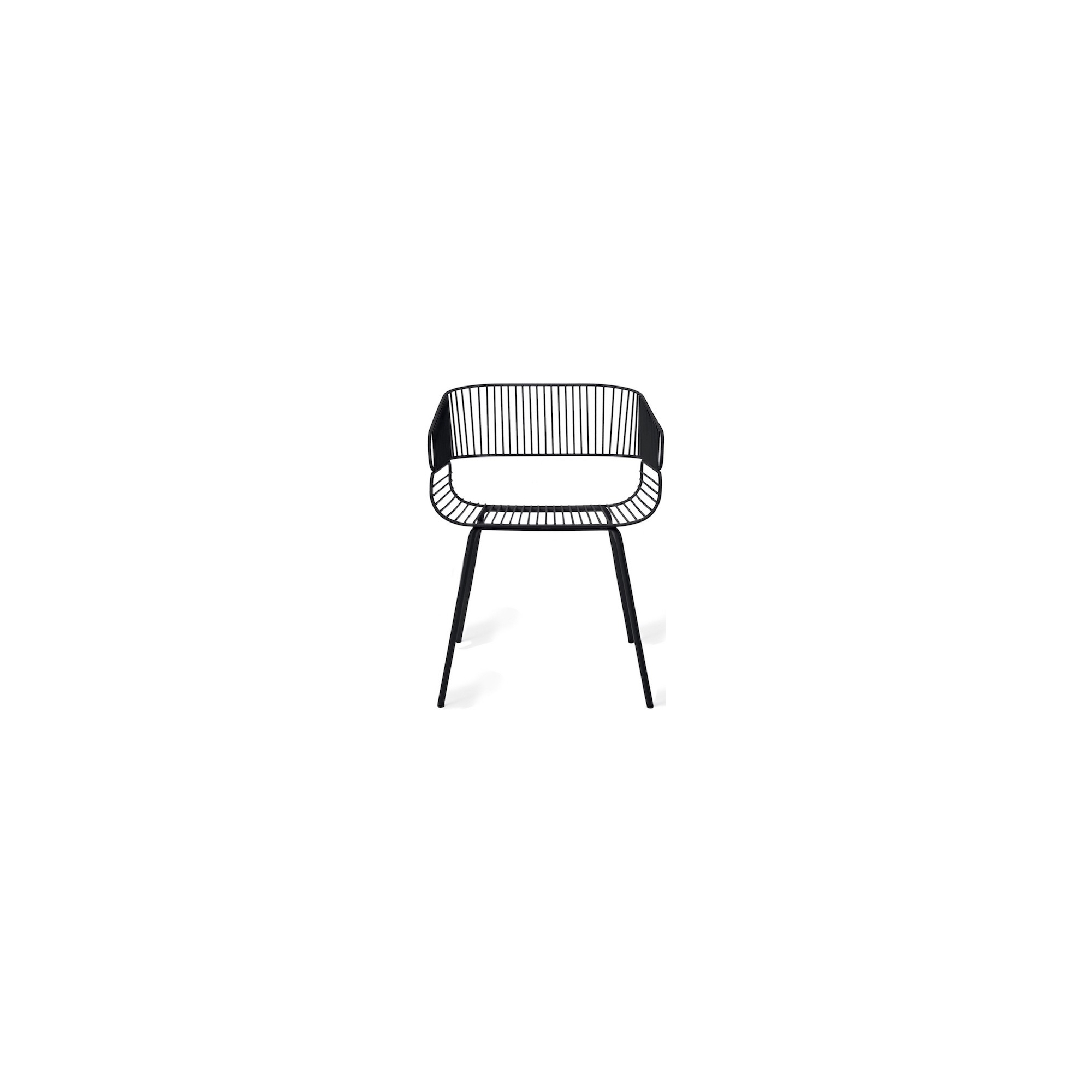 noir - chaise Trame - Petite Friture