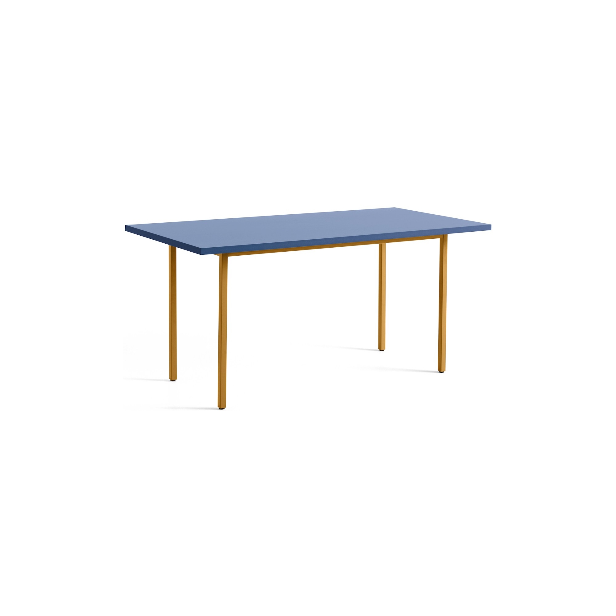 bleu / ocre - 160x82xH74 cm - table TWO-COLOUR - HAY