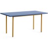 bleu / ocre - 160x82xH74 cm - table TWO-COLOUR - HAY