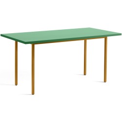 vert / ocre - 160x82xH74 cm - table TWO-COLOUR - HAY