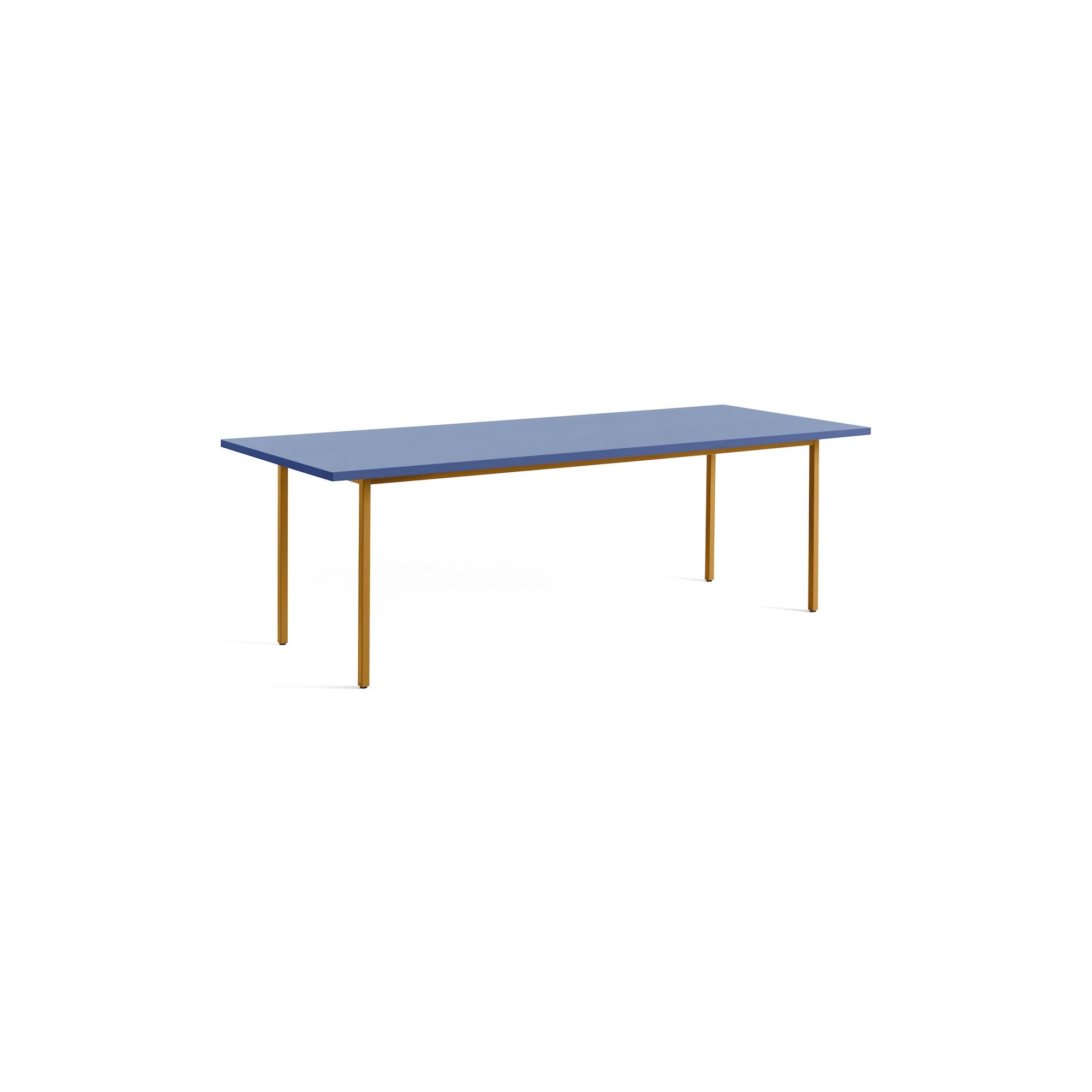 bleu / ocre - 240x90xH74 cm - table TWO-COLOUR - HAY