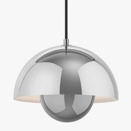 &Tradition – FlowerPot VP1 pendant, polished stainless steel